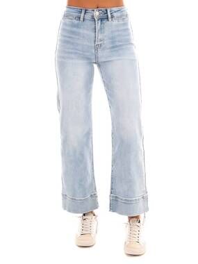 NEW RISEN been about it wide leg jeans in light